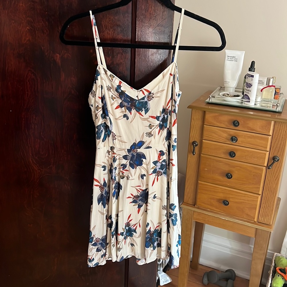 Talula Floral Mini Dress (Aritzia)